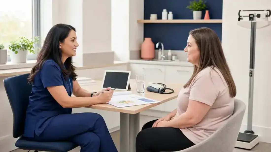Clean pharmacy consultation room for Albyn Pharmacy patients